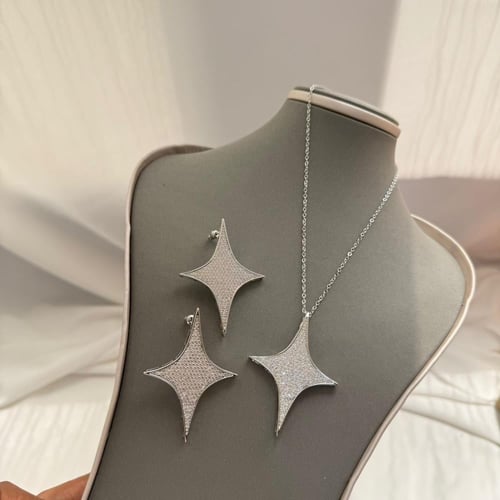 طقم غويشه سلسال وحلق