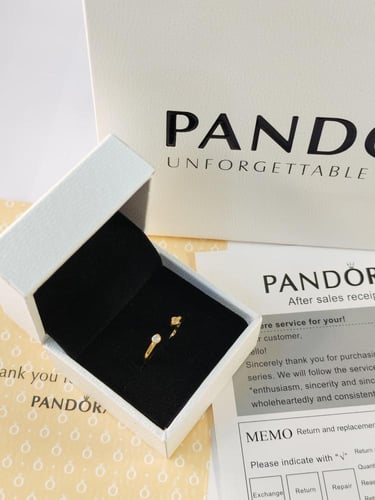 خاتم بندورا هاي كولتي ذهبي