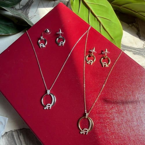 طقم اقنر سلسال حلق