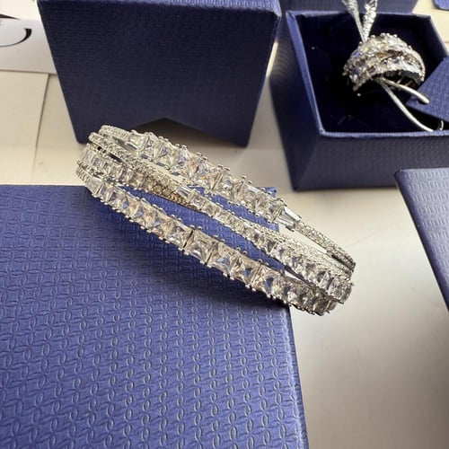 طقم سوارفسكي اسواره وخاتم