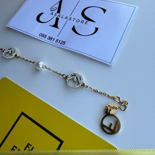 اساور فندي لولو ذهبي نسائي