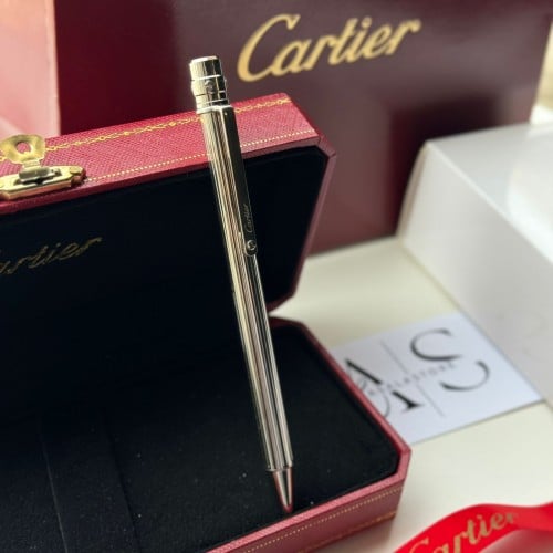 قلم كارتير هاي كولتي فضي