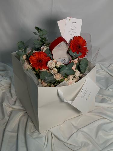 خاتم فايندرا الانيق بتنسيق ورد