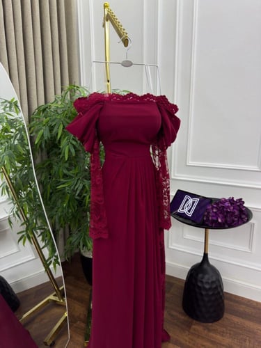 فستان سهرة عودي