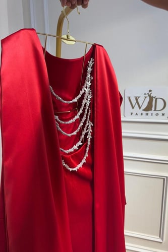 فستان مخمل فخم