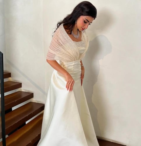 فستان سهرة ملكة خطوبة راقي