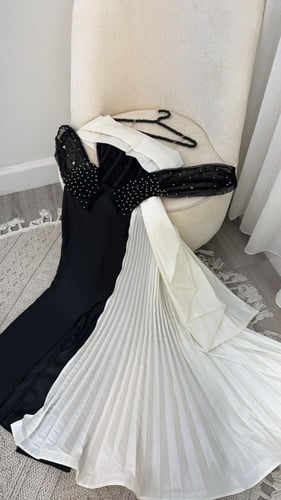 فستان اسود سهره جديد وحصري