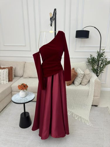 فستان شتوي انيق