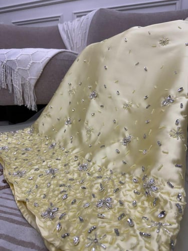 فستان لونين اسود - ليموني مميز الشغل الاصلي