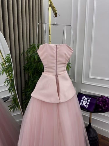 فستان سهرة حصري