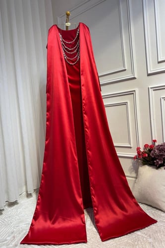 فستان مخمل فخم