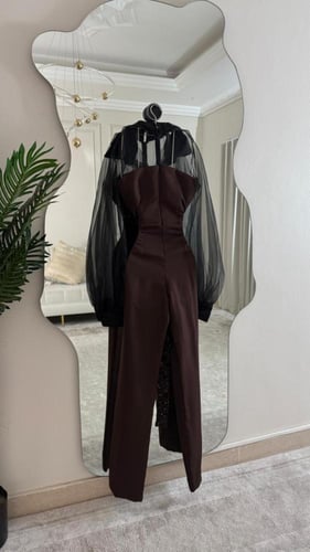 جمبسوت فخم لونين اسود - موكا