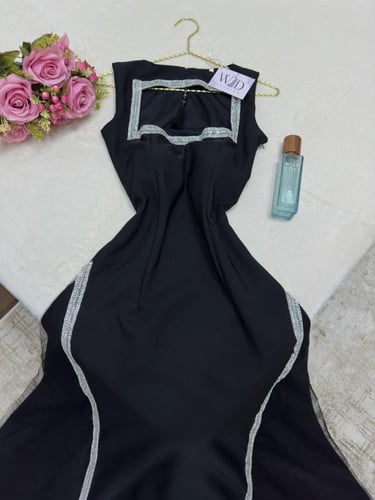 فستان الترند اسود فخم