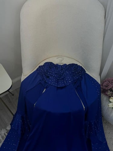 فستان ازرق حلو