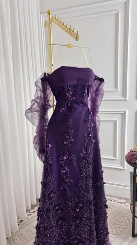 فستان سهره موف فخم