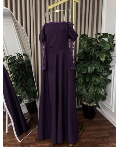 فستان سهره بنفسجي