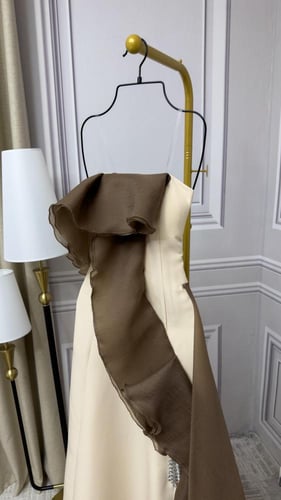 فستان سهره فخم لونين مميزين