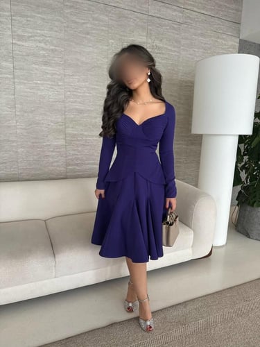 فستان العيد موف قصير