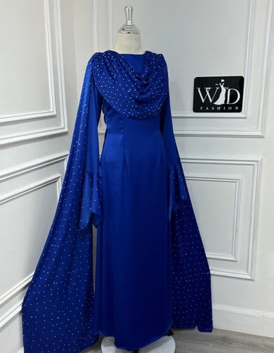 فستان ازرق حلو