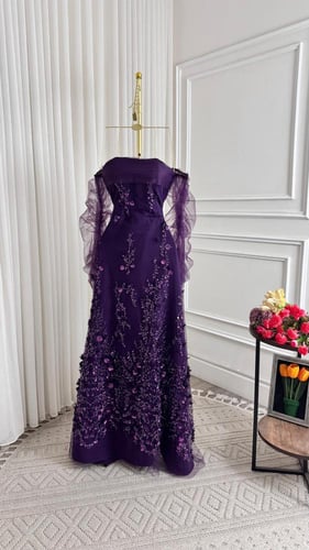 فستان سهره موف فخم