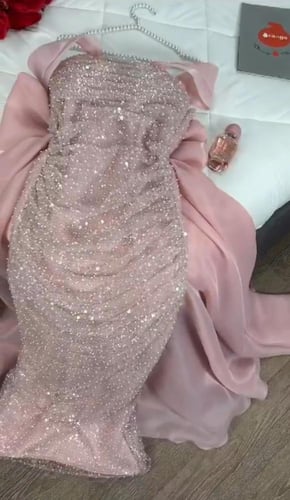 فستان الملكات ترتر راقي