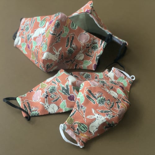 كمامة قماشية أرانب ومزرعة 95#