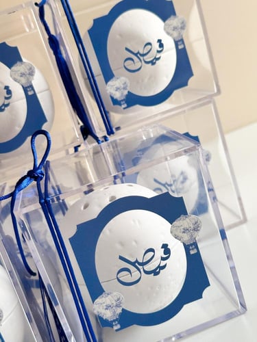 مباخر كونكريت في علب اكريلك