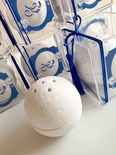 مباخر كونكريت في علب اكريلك