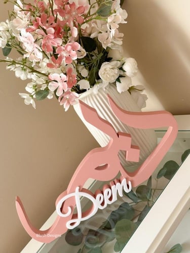 أسماء 3D , مخطوطة كبيرة حتى ارتفاع 35 cm