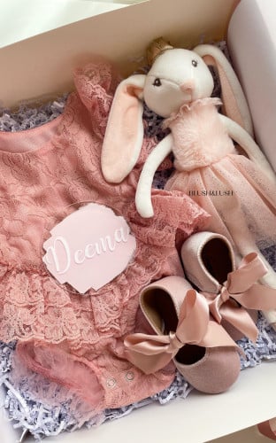 بكج هدايا مواليد بنات / بكج الأميرة بيلا مع الرومب...