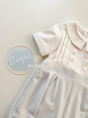 بكج الأمير الصغير ( السماوي)رومبر للمناسبات بطيات...