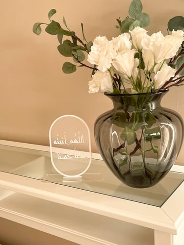 ستاند طاولة شفاف