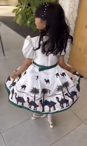 فستان اليوم الوطني الجديد