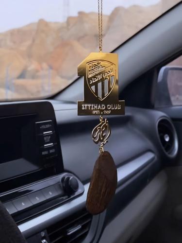 تعليقه سياره شعار نادي الاتحاد