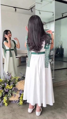 فستان اليوم الوطني بناتي حسب الطلب متجر رجاء وجهتك...