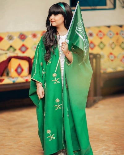 بشت اليوم الوطني بناتي حسب الطلب متجر رجاء وجهتك ا...