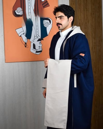 فروه شتويه رجاليه وجهين مع شال