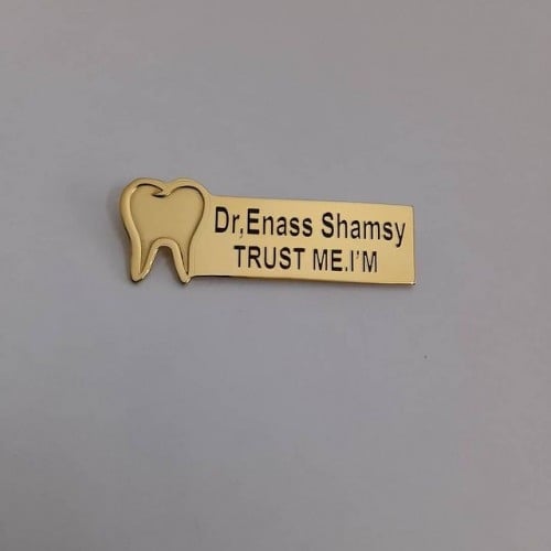 بروش طبيب الأسنان تصميم حسب الطلب