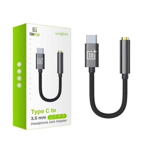 وصلة TENPLUS JACK USB-C to AUX