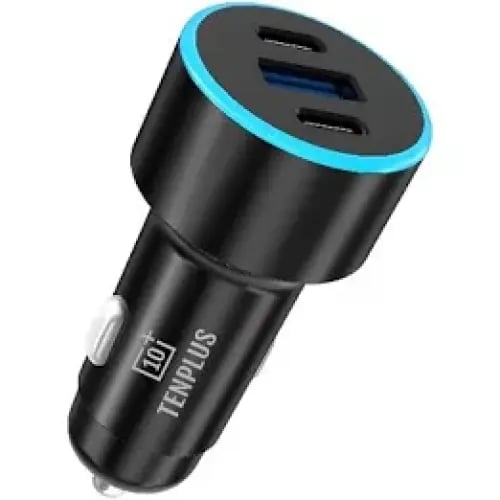 TENPLUS Smart Car Charger 60W, 3 USB Ports, Smart...