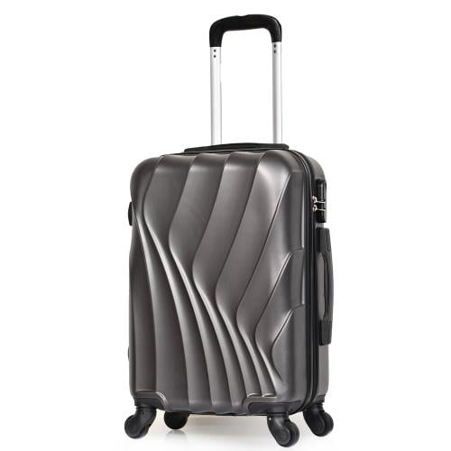 مورانو شنط سفر فايبر 20 أنش كبينة الطائرة رمادي