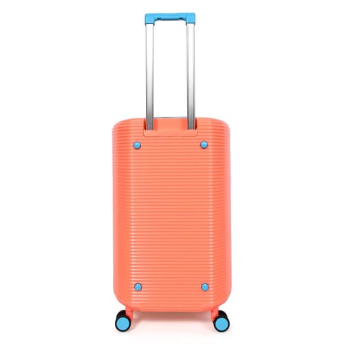 طقم شنط سفر مورانو 4 قطع بتصميم أسطواني جديد اورنج...