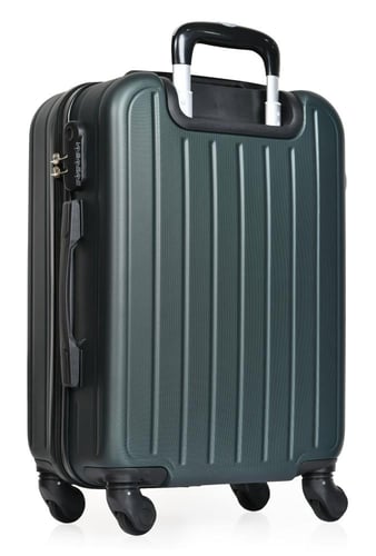 مورانو شنط سفر فايبر 20 أنش كبينة الطائرة أخضر