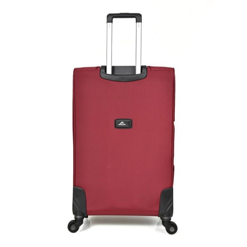 مورانو طقم شنط سفر قماش ثلاثة قطع أحمر