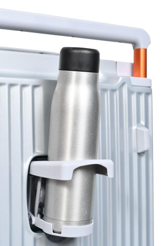 مورانو طقم شنط سفر فايبر يد عريض ثلاثة قطع لون سلف...