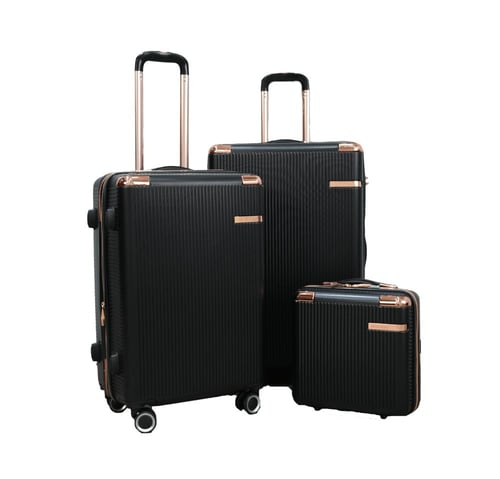 طقم شنط سفر مورانو كلاسيك ثلاثة قطع مع شنطة اكسسوا...