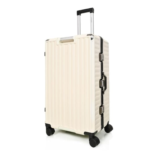 مورانو طقم شنط سفر المنيوم و فايبر ثلاثة قطع تصميم...