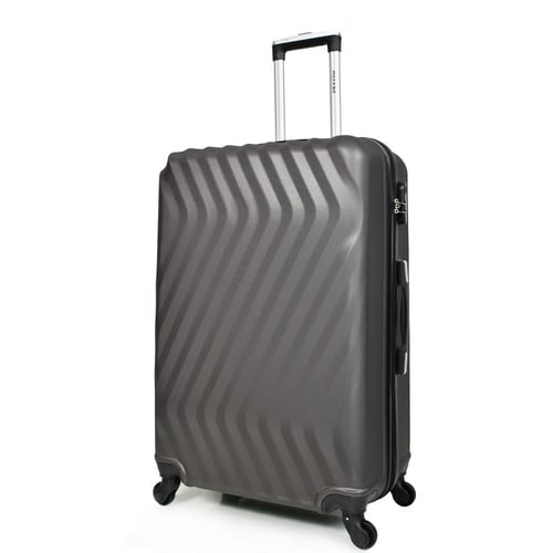 مورانو طقم شنط سفر فايبر ثلاثة قطع رصاصي