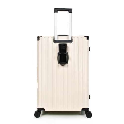 مورانو طقم شنط سفر المنيوم ثلاثة قطع تصميم أنيق وم...