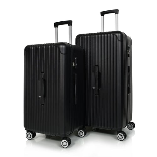 مورانو طقم شنط سفر فايبر ثلاثة قطع أسود